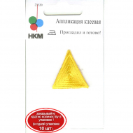 13298_Термоаппликация HKM "Треугольник цвет золотой" 13298_Термоаппликация HKM "Треугольник цвет золотой"