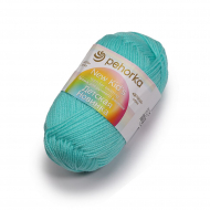 Пряжа для вязания ПЕХ Детская Новинка (100% акрил) 10х50г/200м цв.222 голубая бирюза