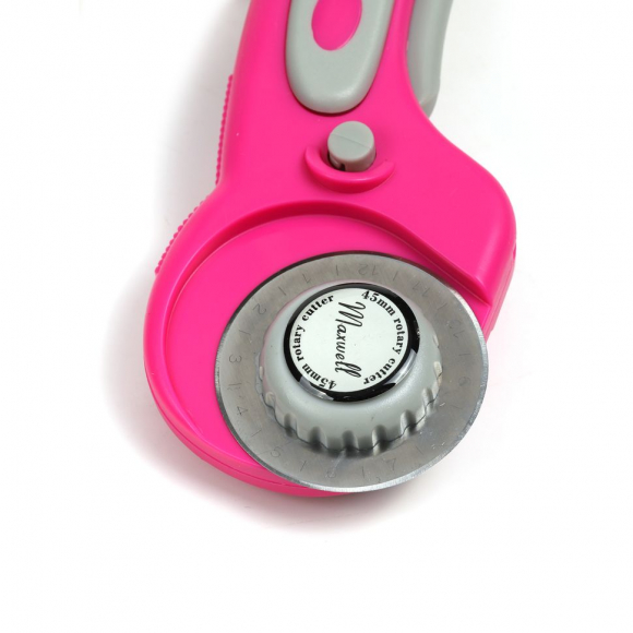 Роликовый раскройный нож d45мм Maxwell premium арт.TBY.RTY-45-3 мажента/серый Роликовый раскройный нож d45мм Maxwell premium арт.TBY.RTY-45-3 мажента/серый