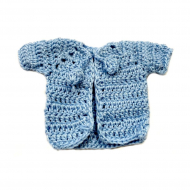 184038_Кофта вязаная мини (ручная вязка)