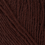 Пряжа для вязания ПЕХ Детский каприз трикотажный (50% мериносовая шерсть, 50% фибра) 5х50г/400м цв.251 коричневый