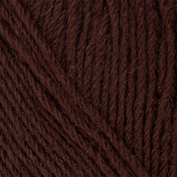 Пряжа для вязания ПЕХ Детский каприз трикотажный (50% мериносовая шерсть, 50% фибра) 5х50г/400м цв.251 коричневый