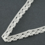 157379_Мерсеризованное хлопковое кружево, 14 мм, шампань