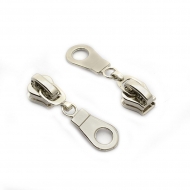 Замок MaxZipper автомат ТР#5 арт.TBT1100 цв.никель уп.100шт