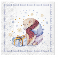 176457_Салфетки трехслойные для декупажа, коллекция "Lunch" PAW Decor Collection "Сюрприз для Тэдди" 176457_Салфетки трехслойные для декупажа, коллекция "Lunch" PAW Decor Collection "Сюрприз для Тэдди"