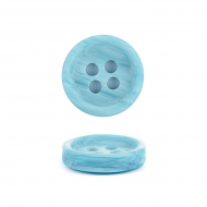 Пуговицы пластик CN 2732 цв.13 бирюзовый 16L-10мм, 4 прокола, 72 шт