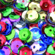 65833_Пайетки круглые "Чашечки", 4000 шт, 40 г 65833_Пайетки круглые "Чашечки", 4000 шт, 40 г