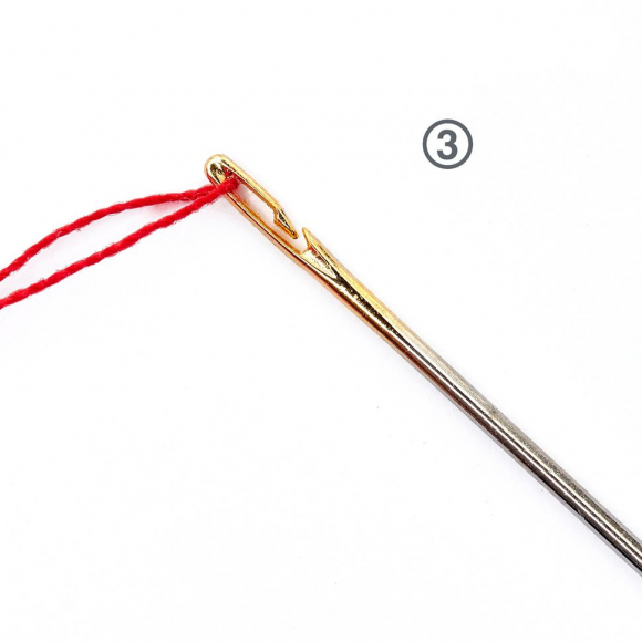 184850_Иглы ручные для лёгкого вдевания в пластиковом контейнере № 4-8, 9 шт