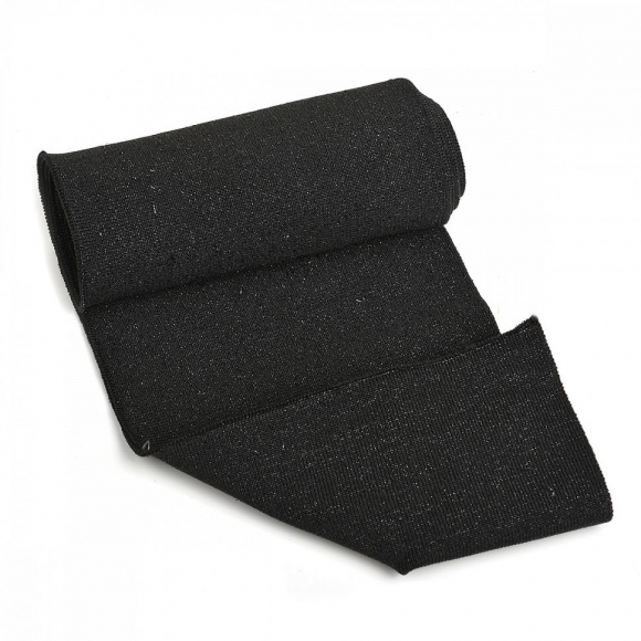 Подвяз трикотажный полиэстер арт.TBY.73044 цв.черный с люрексом, 14х100см уп.5шт Подвяз трикотажный полиэстер арт.TBY.73044 цв.черный с люрексом, 14х100см уп.5шт