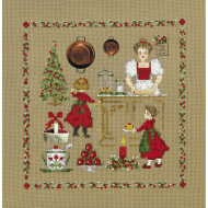 Набор для вышивания Le Bonheur des Dames арт.2617 Accessoires NoeL (Рождественские аксессуары) 20х21 см