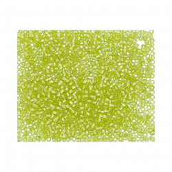 Бисер Япония "TOHO" 15/0  круглый 2  1.5 мм 5 х 5 г №0024 салатовый