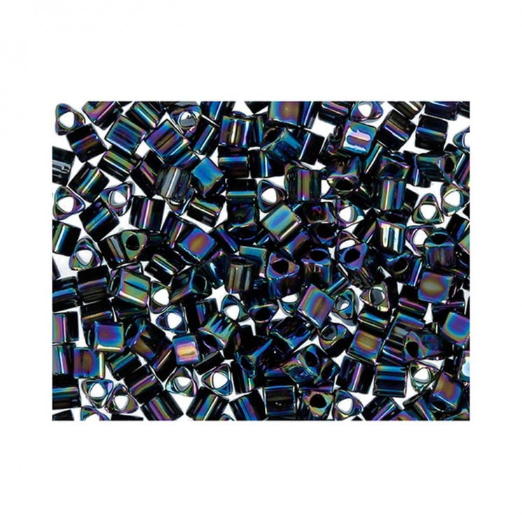 Бисер Япония "TOHO" 11/0  TRIANGLE №3  2.2 мм 5 х 5 г №0086 т.фиолетовый