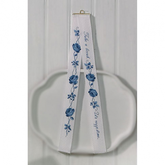 Набор для вышивания PERMIN арт.75-2771 Дорожка Фарфор 34х100 см Набор для вышивания PERMIN арт.75-2771 Дорожка Фарфор 34х100 см