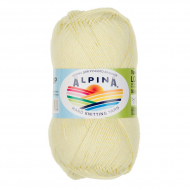 Пряжа ALPINA LOLLIPOP (100% хлопок) 10х50г/175м цв.14 желтый