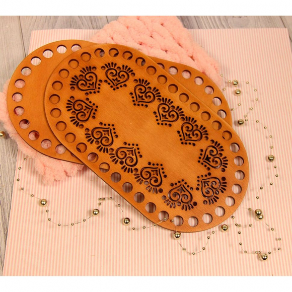 134840_Набор основ для корзины "Сердце"