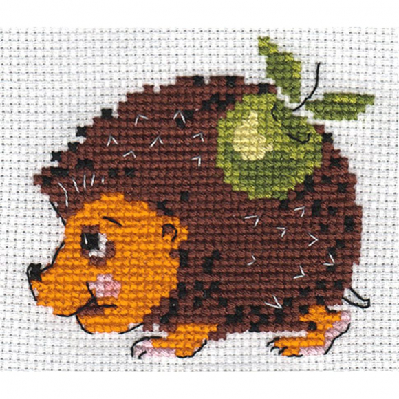 Набор для вышивания KLART арт. 0-001 Ежик 8х7,5 см Набор для вышивания KLART арт. 0-001 Ежик 8х7,5 см