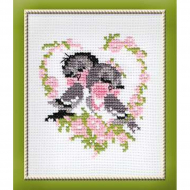 Набор для вышивания РИОЛИС арт.524 Первая любовь 13х16 см