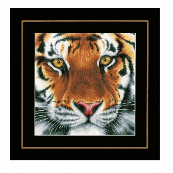 Набор для вышивания LANARTE арт.PN-0156010 Tigre 35х34 см