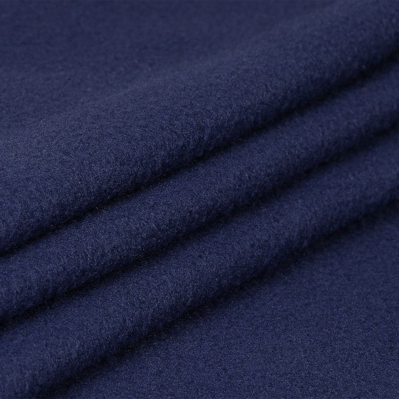 Ткань флис 2-х ст. TBY-0059-019.27 190 г/м? 100% ПЭ шир.150см  цв.19 джинс рул.25-27 кг