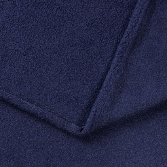 Ткань флис 2-х ст. TBY-0059-019.27 190 г/м? 100% ПЭ шир.150см  цв.19 джинс рул.25-27 кг