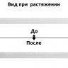 Резинка вязаная 3,9г арт.ТВ-006мм цв.белый уп.100м