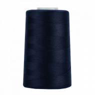 Нитки швейные 40/2 полиэстер 5000 ярд цв.250 синий MAX