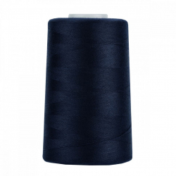 Нитки швейные 40/2 полиэстер 5000 ярд цв.250 синий MAX