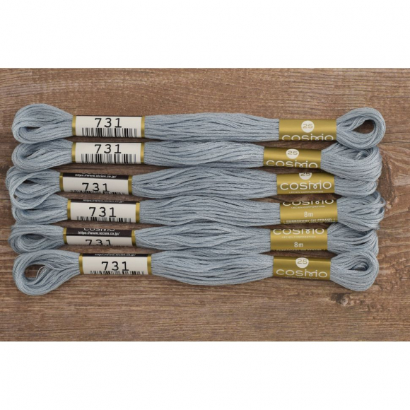 164597_Мулине COSMO однотонный цвет 731