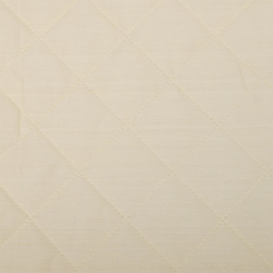 Термостежка Поликоттон арт.РАД.51997 120г/м? № 0000 beige рис.№21 ромб 5,5 цв.бежевый Синтепон 100г/м? шир.220см рул.30-65м