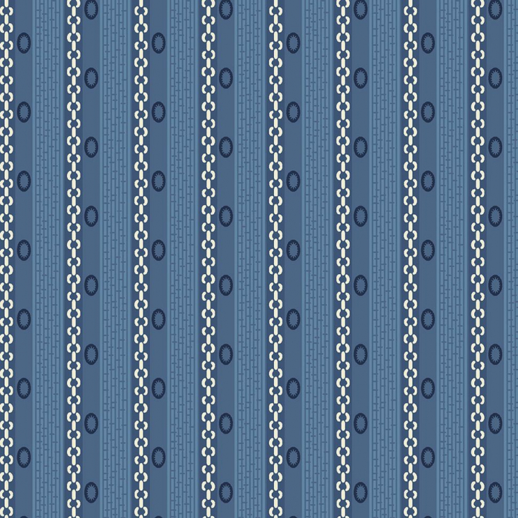 Ткань для пэчворка PEPPY Temperance Blue Collection 145 г/м? 100% хлопок цв.TEMP 222B уп.50х55 см