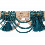 Бахрома для штор арт. CТ-24 цв.3047/3021 шир. 5см уп.25м