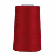 Нитки швейные 50/2 полиэстер 5000 ярд цв.156 красный MAX