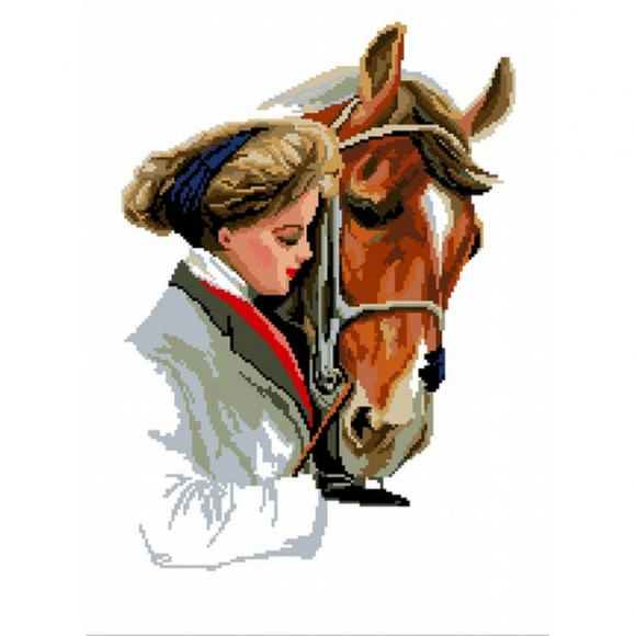 Набор для вышивания мулине НИТЕКС арт.2077 48х33 см