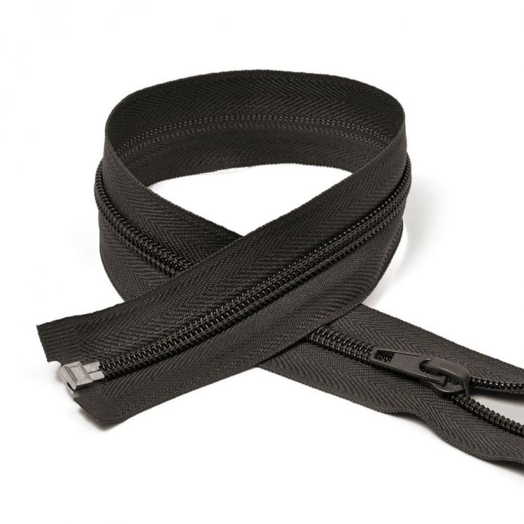 Молния MaxZipper пласт. спираль №5-N 40см цв.F305 т.коричневый уп.50шт