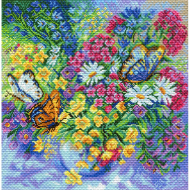 Рисунок на канве МАТРЕНИН ПОСАД арт.41х41 - 1743 Буйство красок