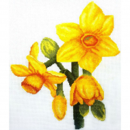 Набор для вышивания ИВАНКА арт.0-07 Нарциссы 23х20 см