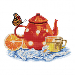 Кристальная мозаика на холсте ФРЕЯ арт.ALVR-132 Аромат лета 30х25 см