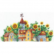 Набор для вышивания СДЕЛАЙ СВОИМИ РУКАМИ арт.С-55 Солнечная страна 29х13 см