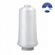 Нитки текстурированные некрученые 150D/1 цв.белый MAX 15000 м Нитки текстурированные некрученые 150D/1 цв.белый MAX 15000 м
