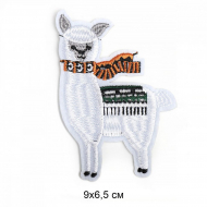 Термоаппликации арт.TBY.2333 Альпака 9х6,5см, уп.10 шт