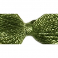 Нитки мулине цв.4004 салатовый 12х10м С-Пб