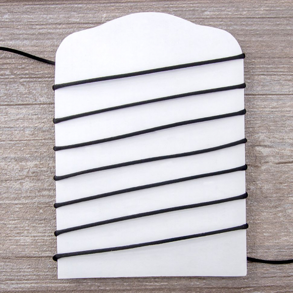 31993_Шнур атласный мини-рулон, 2 мм, 4,5 м, цвет 01, черный