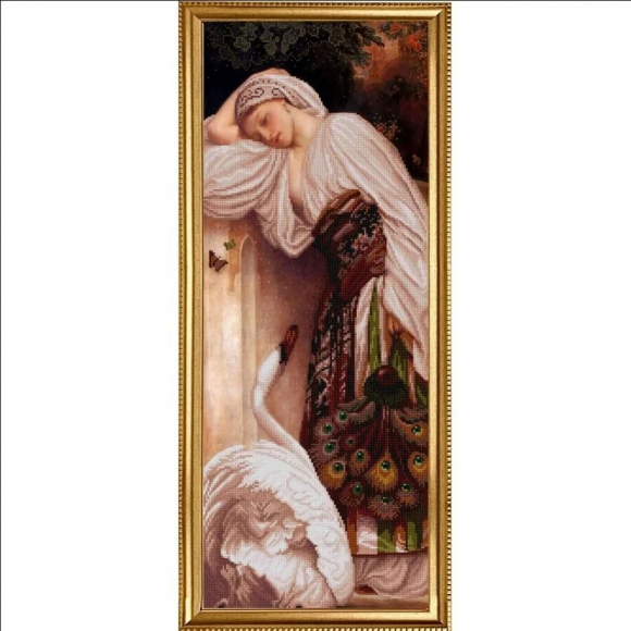 Рисунок на ткани (Бисер) КОНЁК арт. 1415 Одалиска 25х65 см