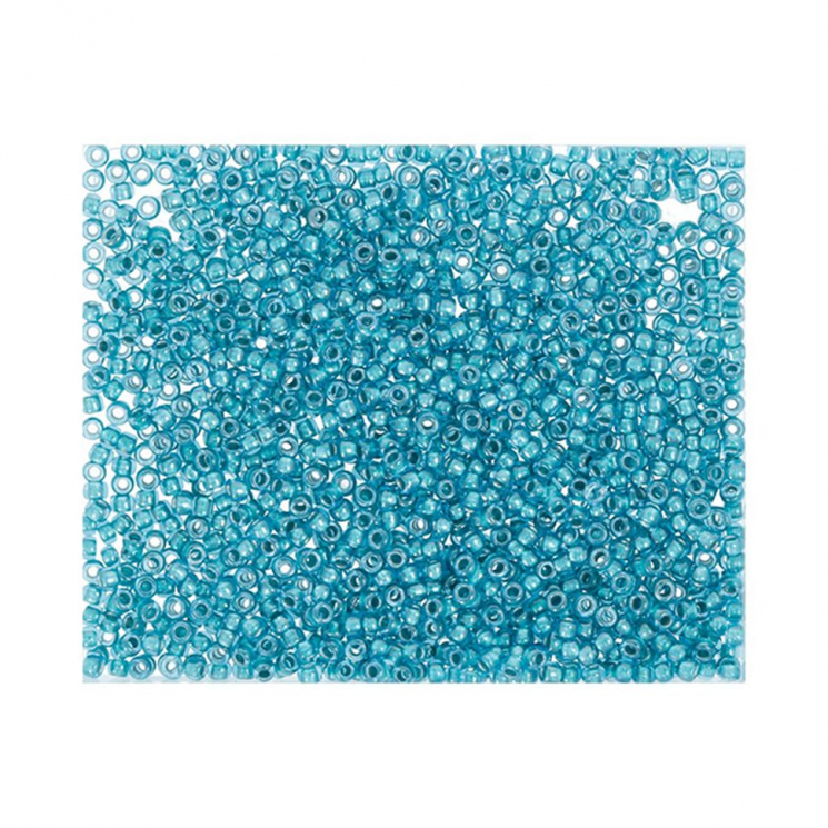 Бисер Япония "TOHO" 15/0  круглый 2  1.5 мм 5 х 5 г №0377 бирюзовый
