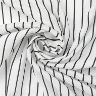 Ткань Штапель  TBY Vi-407-583-2 плот 90г/м2 100% вискоза шир. 145 см цв. 2 белый рул.10-25м