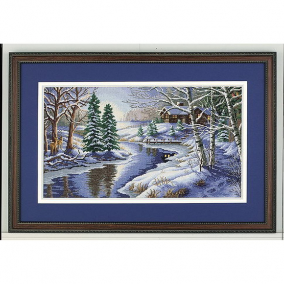 Набор для вышивания DIMENSIONS арт.DMS-03885 Все спокойно 41х23 см