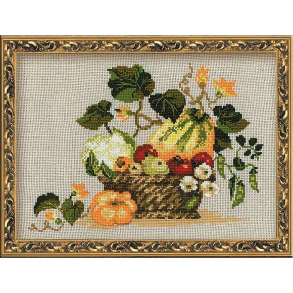 Набор для вышивания РИОЛИС арт.1076 Плоды осени 40х30 см Набор для вышивания РИОЛИС арт.1076 Плоды осени 40х30 см