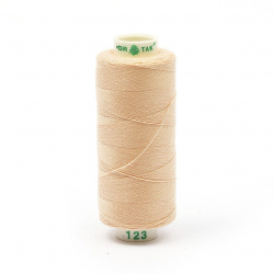 Нитки Dor Tak бытовые 40/2 полиэстер 366м цв.123 персиковый