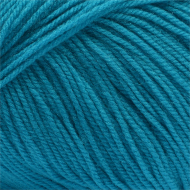 Пряжа для вязания КАМТ Карамелька (100% акрил) 10х50г/175м цв.024 бирюза