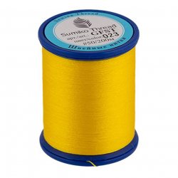 Швейные нитки SumikoThread GFST 50 100%полиэстер 200 м (219 я) цв.023 желтый